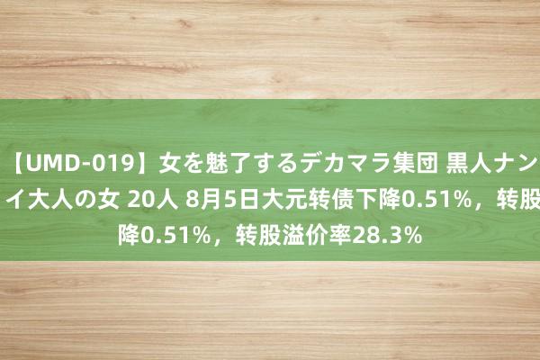 【UMD-019】女を魅了するデカマラ集団 黒人ナンパ エロくてイイ大人の女 20人 8月5日大元转债下降0.51%，转股溢价率28.3%