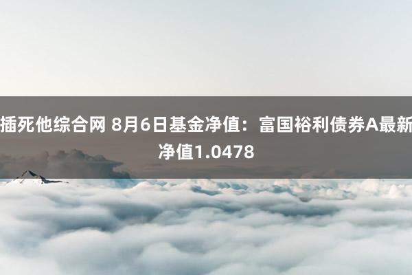 插死他综合网 8月6日基金净值：富国裕利债券A最新净值1.0478