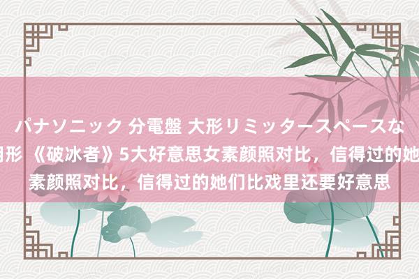 パナソニック 分電盤 大形リミッタースペースなし 露出・半埋込両用形 《破冰者》5大好意思女素颜照对比，信得过的她们比戏里还要好意思